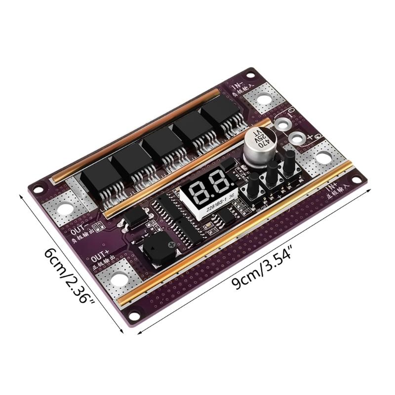 K99 DIY ручка для точечной сварки портативная 12 В маленькая автоматическая точечная сварка аксессуары батарея ручка для точечной сварки материнская плата управления