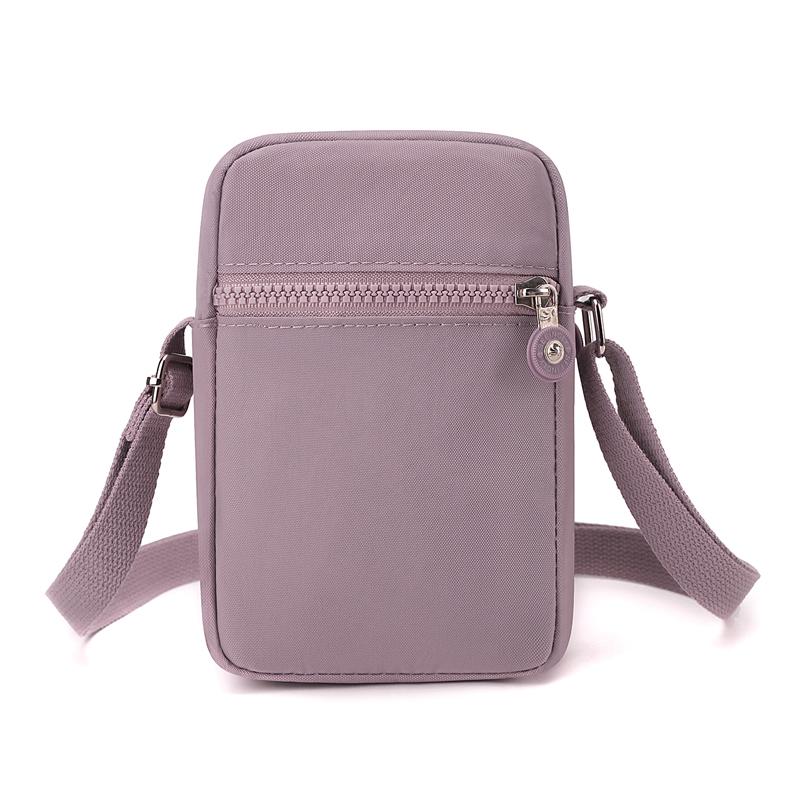 Женская Сумка через плечо Нейлоновая Для поездок на работу Кошелек для мелочи Много отделений Сумка для мобильного телефона