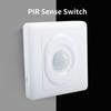 PIR Infrared Motion Sensor Switch 110V 220V Automatic Module Light On Off Switch Body Motion Sensor Auto Wall Mount Control Light Switch