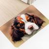 Dachshund in Burlap Sack Print Doormat Washable Decor Rug for Living Room Bedroom Kitchen Indoor Entryway Adorable