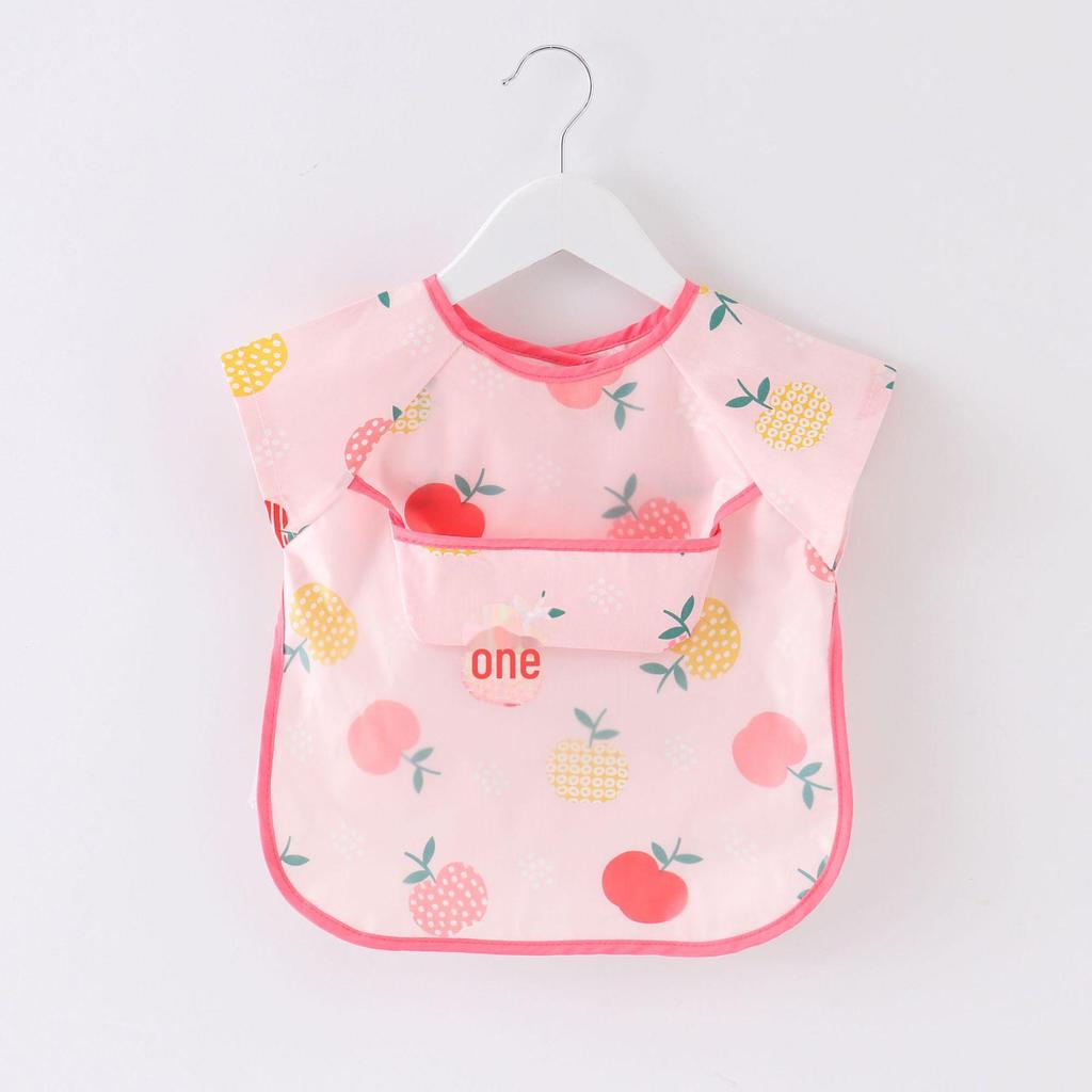 Водонепроницаемый детский нагрудник с карманом - безрукавный, легкий комбинезон для мальчиков и девочек