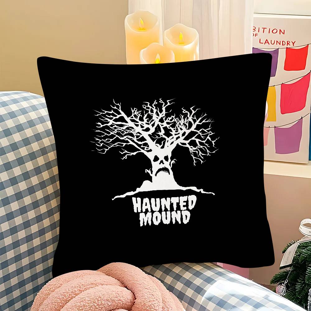 Чехол на подушку SSematary Butcher House Haunted Mound Модный квадратный чехол на подушку Декор спальни, дивана, гостиной Досуг