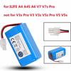 New /14 .8v 2600mah 3500mah Lithium Battery For 14 .4v Ilife A4 A4s V7 A6 V7s Plus Robot Vacuum Cleaner Ilife 4s1p Full Capacity