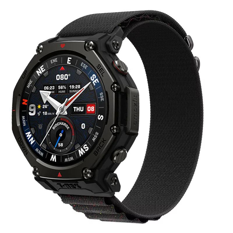 22 мм 20 мм Альпийский нейлоновый ремешок для Amazfit T-Rex3 Pro 48 мм 44 мм/Balance 2-1 Спортивный браслет Для Amazfit Active 2 Аксессуары для ремешка