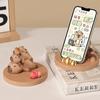 Resin Capybara Phone Stand Anti-slip Capybara Desk Lazy Bracket Desk Tablet Phone