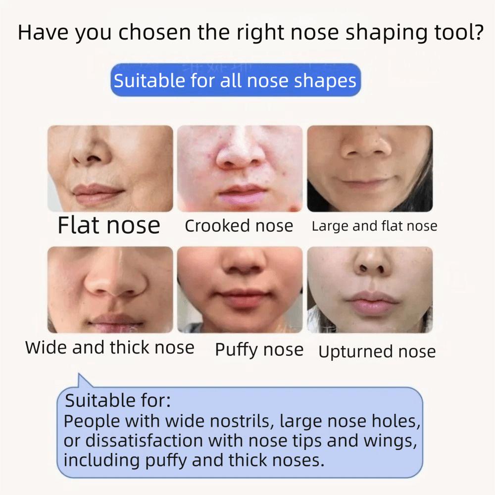 Bridge Lifting Up Nose Shaping Strips 16D Memory Support Nose Lifter  Nostril Narrowing