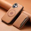 Магнитный держатель для карт и подставка-чехол Denior для iPhone 17 Pro Max, совместим с 16 Pro.