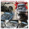 Амортизаторы капота для SEAT Leon MK3 5F 2012- Подъемные упоры Передний капот Модифицированные газовые амортизаторы Пружинный амортизатор Без сверления