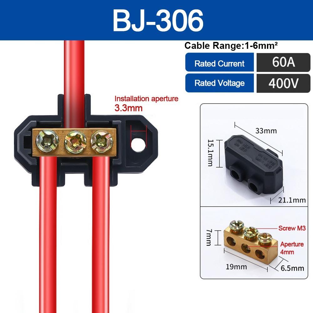 High Power High Power Splitter Conductor Brass Fast Connector Docking Wire Connector Electrical