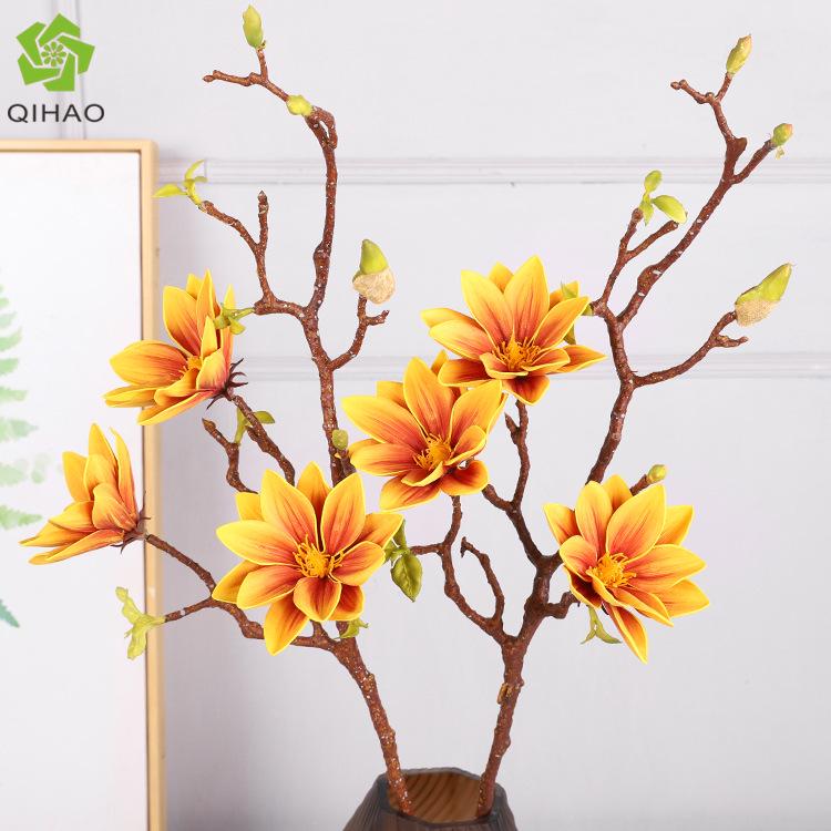 Свадебная имитация парфюма Magnolia Home, цветок лотоса, искусственное цветочное украшение