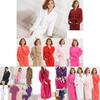 Elegant And Warm Bathrobe For Men And Women Cozy Flannel Winter Kimono