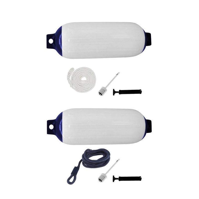 Inflatable Marine Boat Fender Heavy Duty PVC Dock Bumper Safety Equipment for Pontoon and Sailing Boats