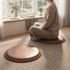 Round Leather Cooling Cushion Japanese Style Bay Window Pad Stool Pad Sitting Seat Pad  Hotel