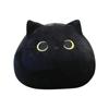 Cute 3D Cat Black Plush Soft Waist Cushion, Durable Plush Soft Stuffed