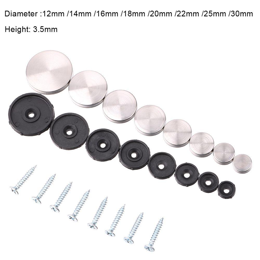 Шурупы Гвозди Зеркало Крепеж Декоративные Крышки Шурупов Винты Декоративные Колпачки Зеркало Крепление Гвозди