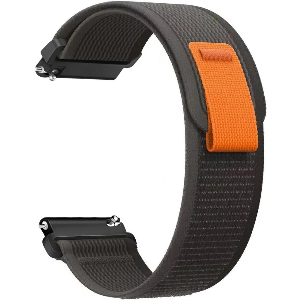 Nylon Band for Samsung Galaxy Watch 7 6 5 4 40mm 44mm Classic/Active/Gear S3 Frontier 20mm 22mm Sport Loop Strap Amazfit GTS 3 4