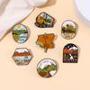 Brooch Pin Outdoor Style Dress Up Cute Stylish Cartoon Badge Alloy Brooch Decor Jewelry Gift