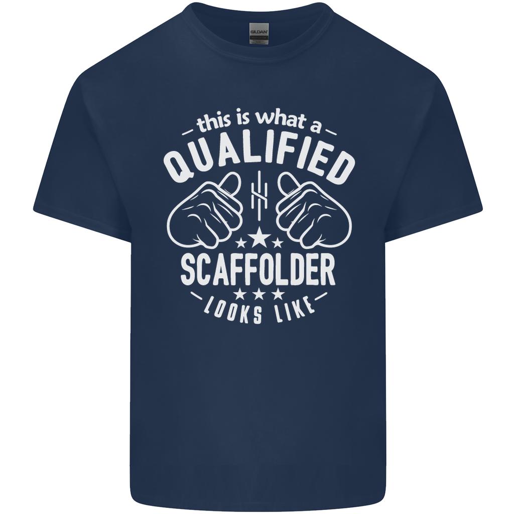 A Qualified Scaffolder Looks Like Unisexs Light Cotton TShirt