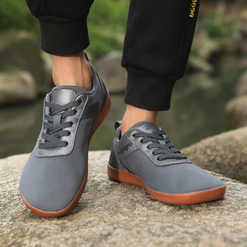 Мужские широкие парусиновые кроссовки для босых ног, кроссовки для мужчин и женщин, мягкие, с нулевой подошвой, с широким носком, легкие, модные кроссовки, большой размер 48