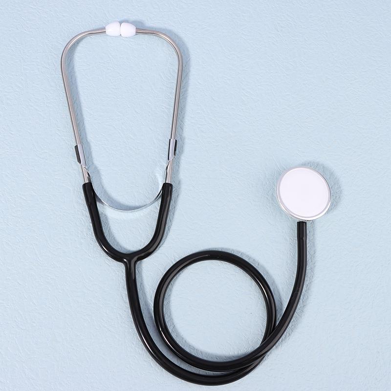 Portable Double Head Stethoscope Professional Cardiology Stethoscope Doctor Medical Equipment Student Vet Nurse Medical Device