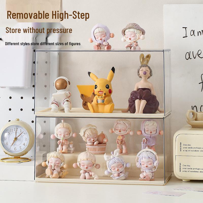 Pop Mart Acrylic Dustproof Display Box for Blind Box Figures