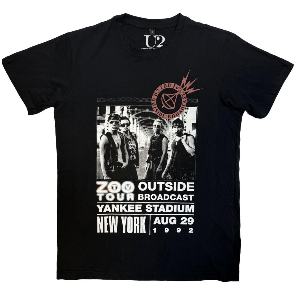 U2 Zoo Tv Tour Ny 1992 Premium Carbon Tshirt Unisexs