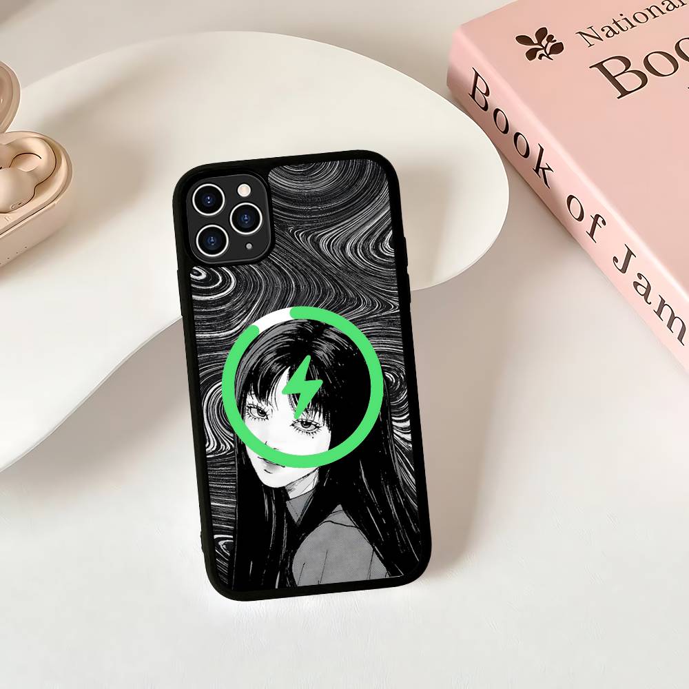 Junji Itos Tomies Phone Case For IPhone 17 16 15 14 13 12 11 Pro Max For Magsafe Wireless Charger Cover