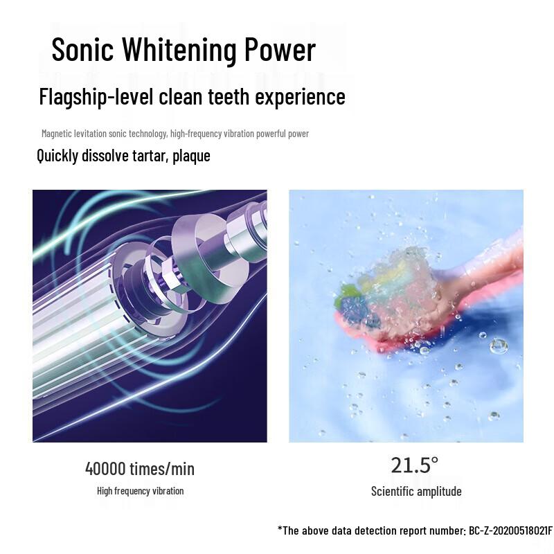 Venchin Sonic Electric Toothbrush CN plug (adapter included)