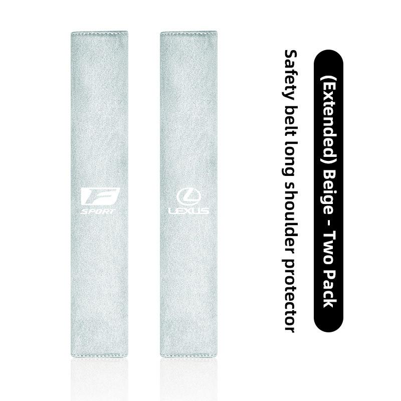 csntlg1 Car Seat Belt Shoulder Protection Set Interior Accessories For Lexus F SPORT LBX NX RX 350h 450h ES UX 300e GS GX IS LS LX CT LC