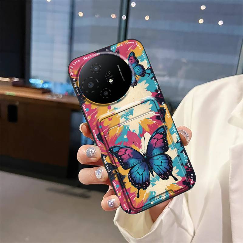 Waterproof Anti-dust Phone Case For TCL 50 Nxtpaper 5G/50Pro Nxtpaper 5G TPU Back Cover Soft Case Card Slot Card Bag