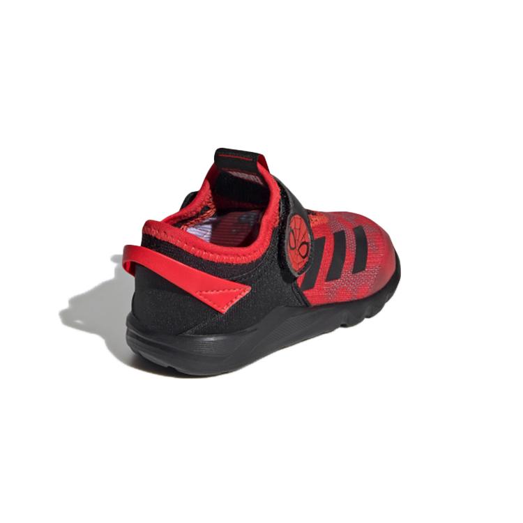 MARVEL x Adidas Activefle Дышащие ботинки средней высоты для малышей Красный Черный Младенцы и малыши FV4264