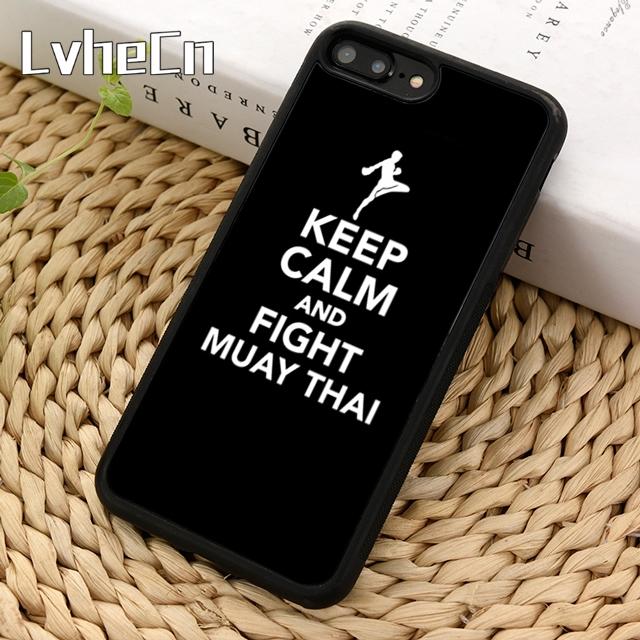 Muay Thai Kickboxing Fight Phone Case For iPhone 17 Air 14 15 16 16e 13 12 Max Cover For Apple 11 Pro Max Plus