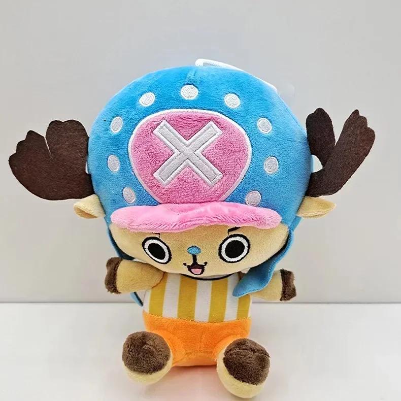 Аниме One Piece Плюшевые Игрушки Мультяшная Фигурка Луффи Чоппер Эйс Ророноа Зоро Милая Набивная Кукла Детские Рождественские Подарки!!