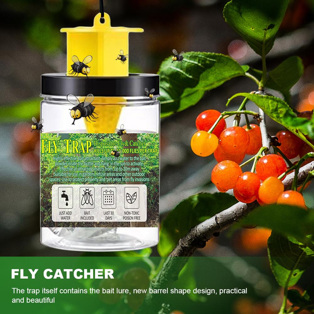 Net Trap PP+Wire Chain Fruit Fly Trap Killer Non-Toxic And Non-Hazardous for Canteens/Restaurants/Toilets/Rubbish Rooms