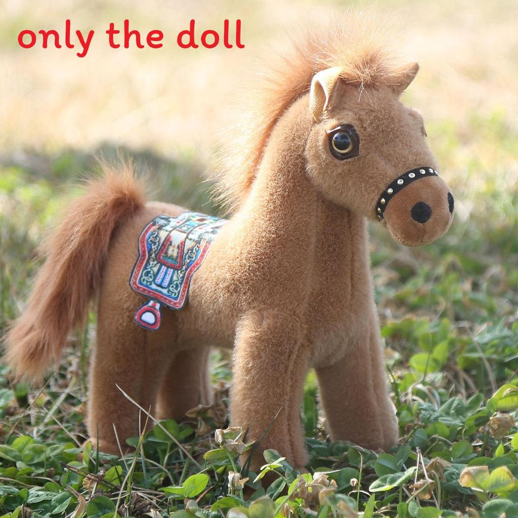 Animal Plush Realistic Pony Toy With Pp Cotton Suitable For Kids Gifts Holiday