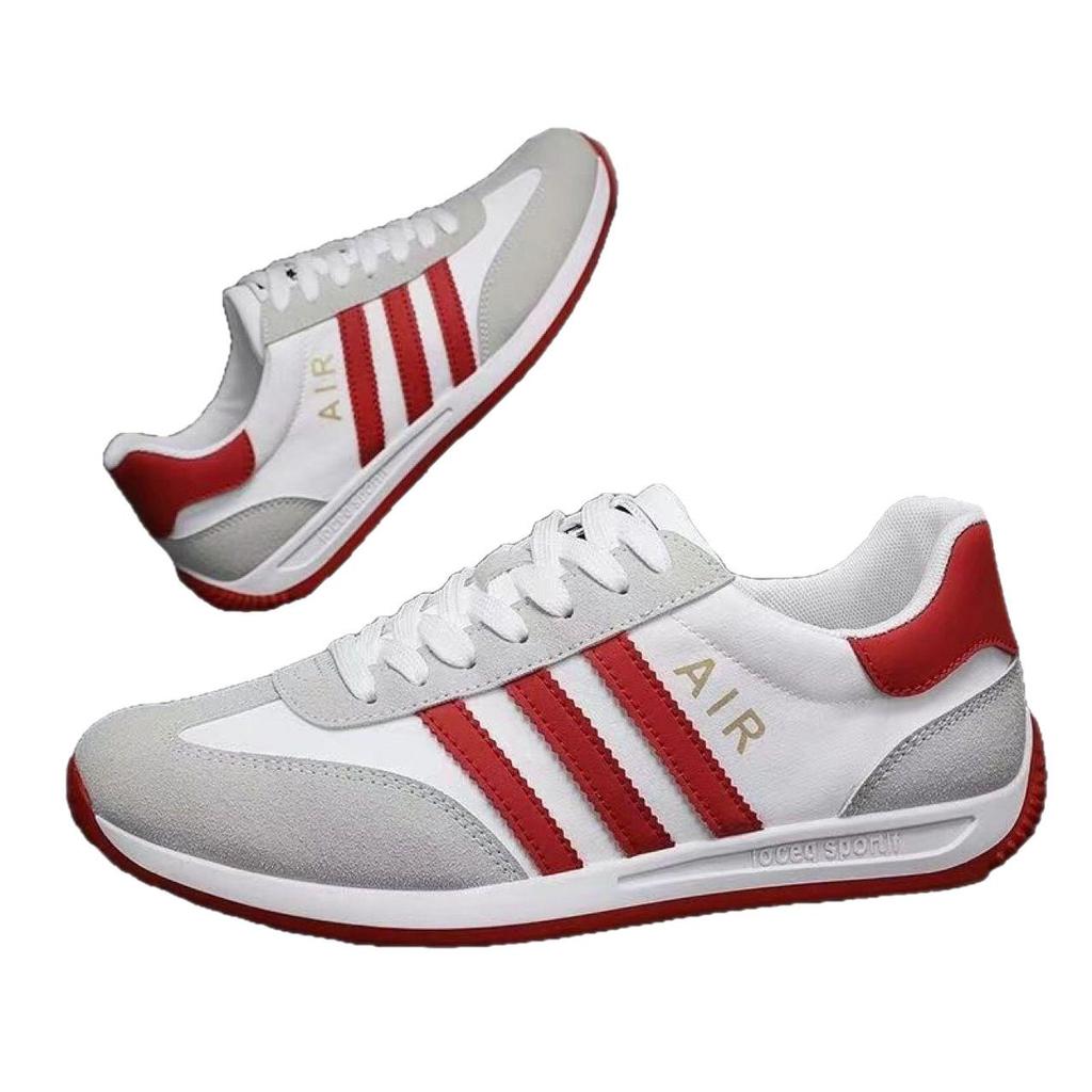 Мужские универсальные осенние кроссовки Agan с мягкой подошвой для бега - Нескользящие, износостойкие повседневные белые кроссовки