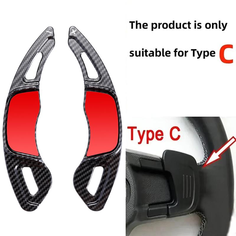 BSA1 For VOLKSWAGEN VW GTI Steering wheel paddle shift For Volkswagen VW Golf 7 Rline 7.5 GTI Tiguan Sciricco Touran X Sagitar POLO M im2