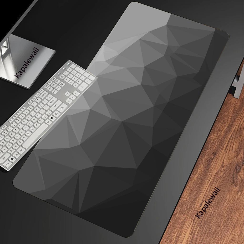 Black And White Gaming Mousepad Gamer Speed Accessories Keyboard Pads Locking Edge Computer Mouse Pad Notebook Office Mouse Mat