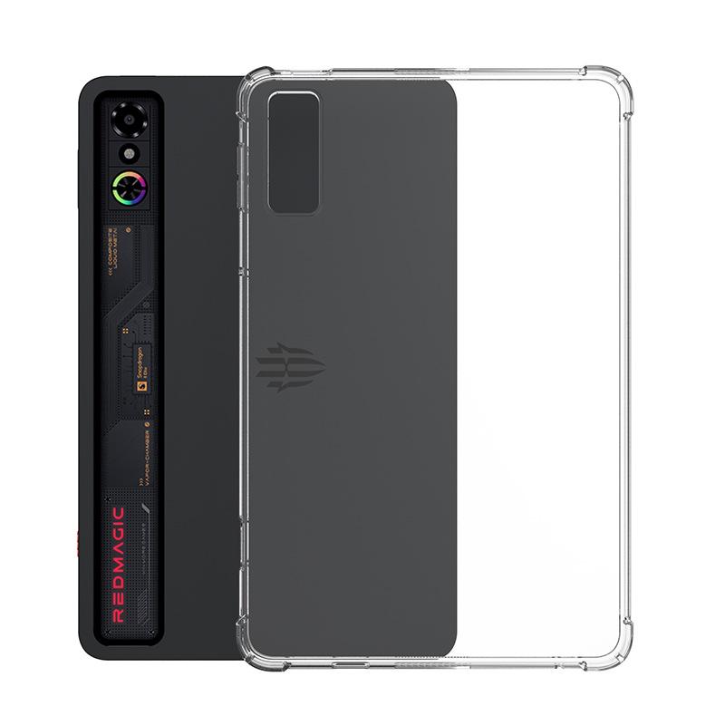 For Funda ZTE Nubia RedMagic Astra 2 / Gaming Tablet 5 3 Pro Case 9.06" Tablet PC Clear TPU Back Cover with 4 Shockproof Airbags