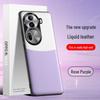 Чехол из жидкой кожи для Oppo Reno 11 с защитой от падений и загрязнений. Цельная конструкция для удобства транспортировки.