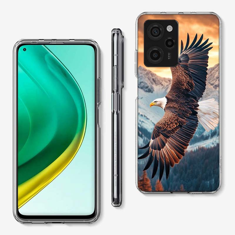 Soaring Eagle Hunting Cover Phone Case For Xiaomi Poco M8 M7 M6 M4 M3 X7 X6 X4 Pro F7 Ultra M5S Mi 14 14T 15 15T 12T 10T Pro 12S