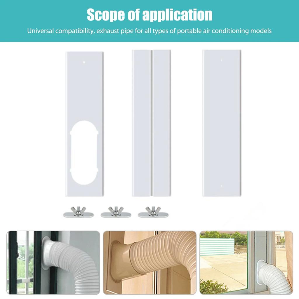Телескопический универсальный выхлопной шланг Портативный мобильный кондиционер Выхлопной шланг Комплект Легкие аксессуары для дома