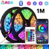 1M-30M RGB LED Strip Light Bluetooth APP Control Color Changing Light Flexible LED Lamp Tape For TV BackLight Room Decoration