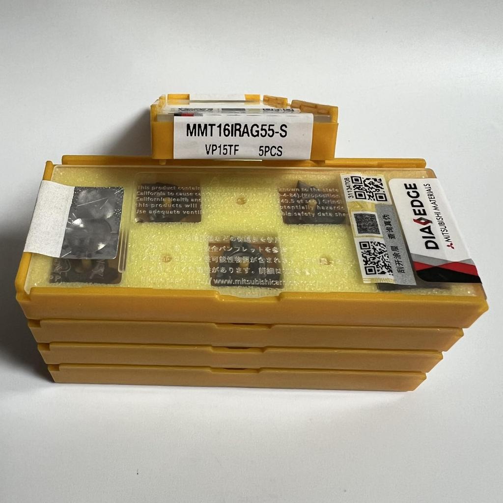 MITSUBISHI / MMT16IRAG55-S VP15TF / Carbide CNC Blade 10 Pcs