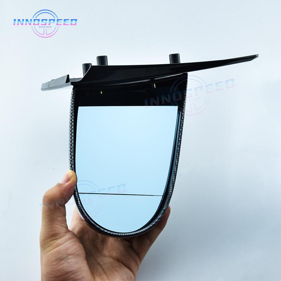 JDM Racing Spoon Carbon Fiber Look Side Rear View Mirror for Honda Civic EG EK 92-00 4-Doors