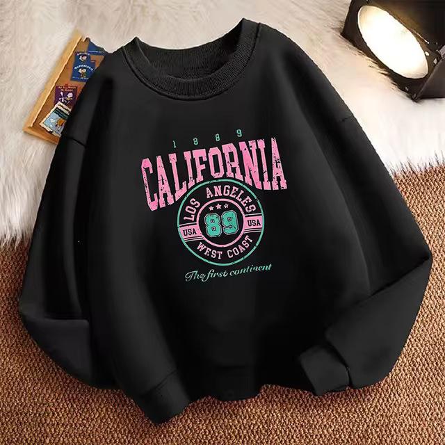 Детская толстовка с капюшоном Los Angeles - Модная спортивная одежда 2026 года для мальчиков и девочек