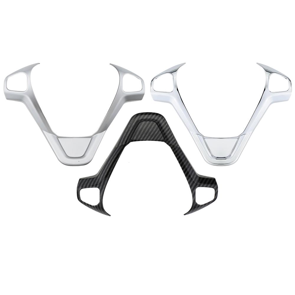 Для Ford New Fiesta MK7 Ecosport Figo B-MAX KA+ Накладка на рулевое колесо Декоративная наклейка для рестайлинга Автоаксессуары