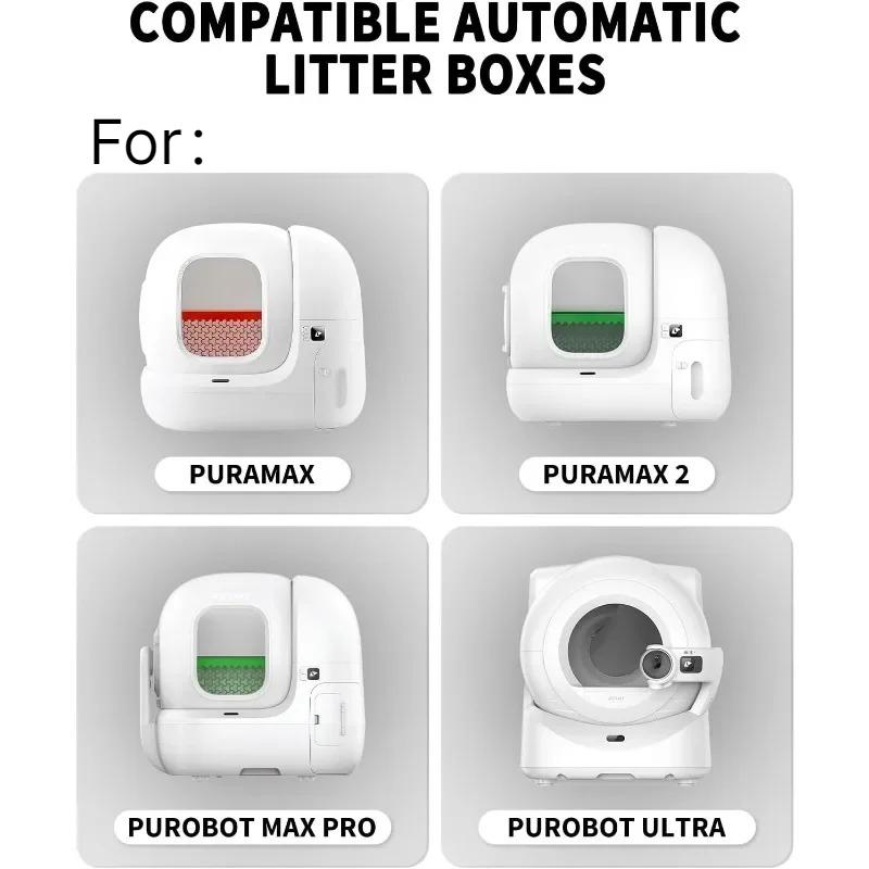 Non‑Slip Easy‑Step Cat Litter Pedal Stool With Filter Function Litter Trapper Mat For PETKIT Series Smart Automatic Cat Toilet