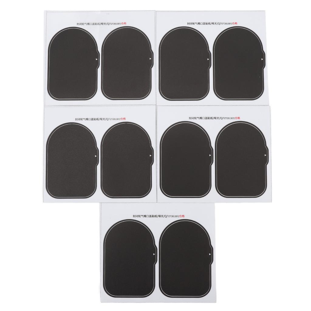 Герметичная наклейка на крышку клапана колеса, защищенная от пузырьков, усиленная, матовая, декоративная наклейка для горного велосипеда