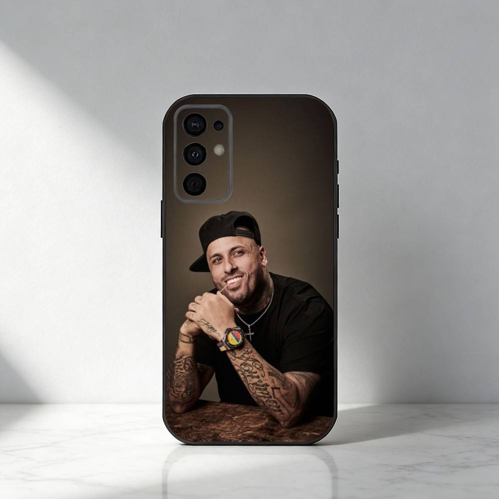 Чехол для телефона Foto N-Nicky J-Jam для Samsung S25, S24, S21, S22, S23, S30, Ultra, S20, Plus, Fe, Note, 5G Черная крышка